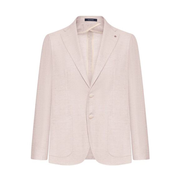 Tagliatore Men Montecarlo Tailored Linen Jacket